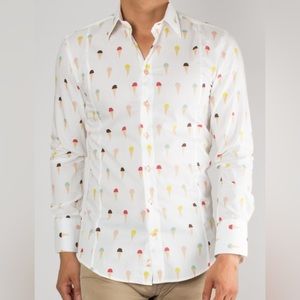 Brandon-new Coton Doux men’s button-down shirt from Paris